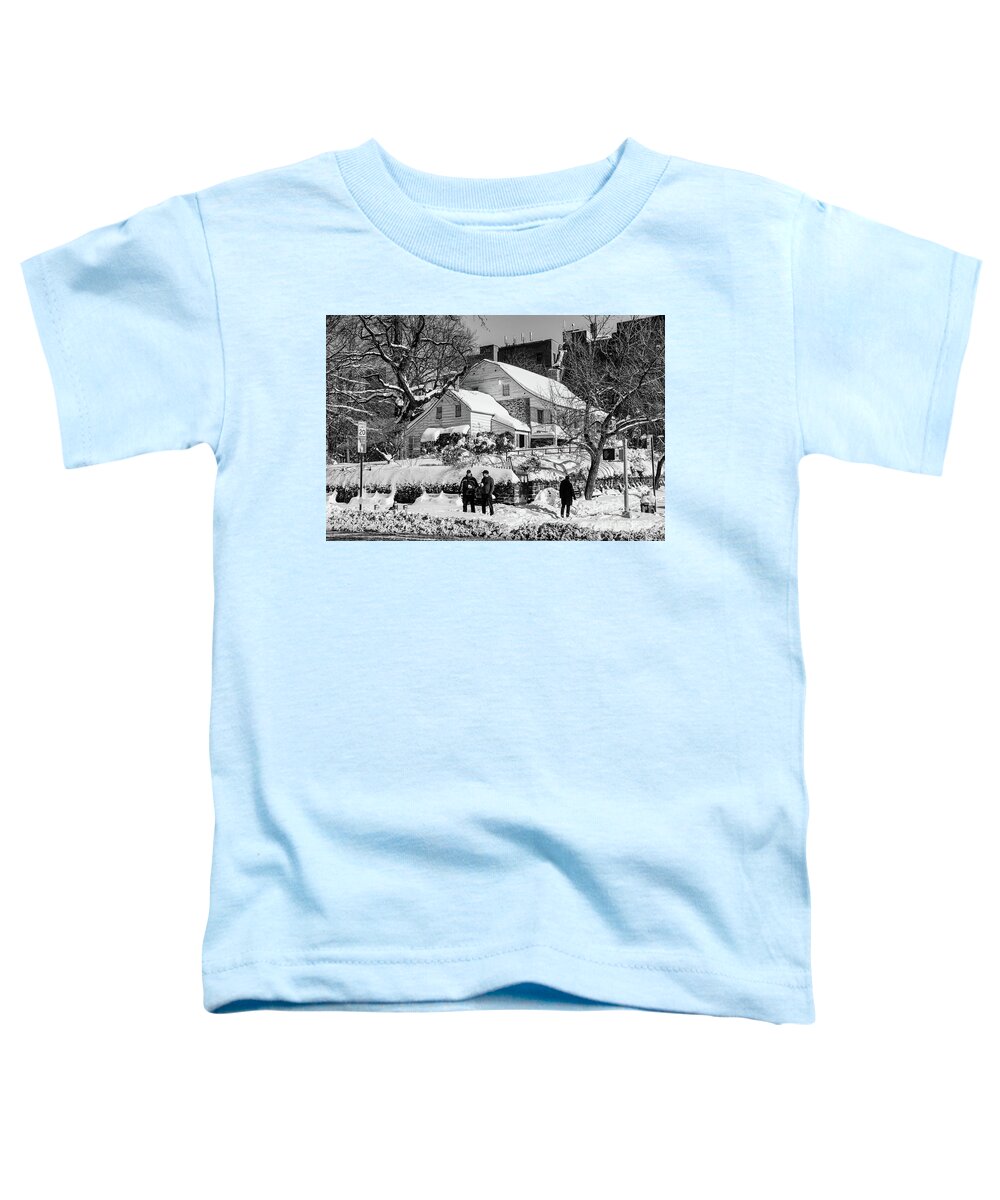 2016 Toddler T-Shirt featuring the photograph Dyckman Farmhouse #1 by Cole Thompson
