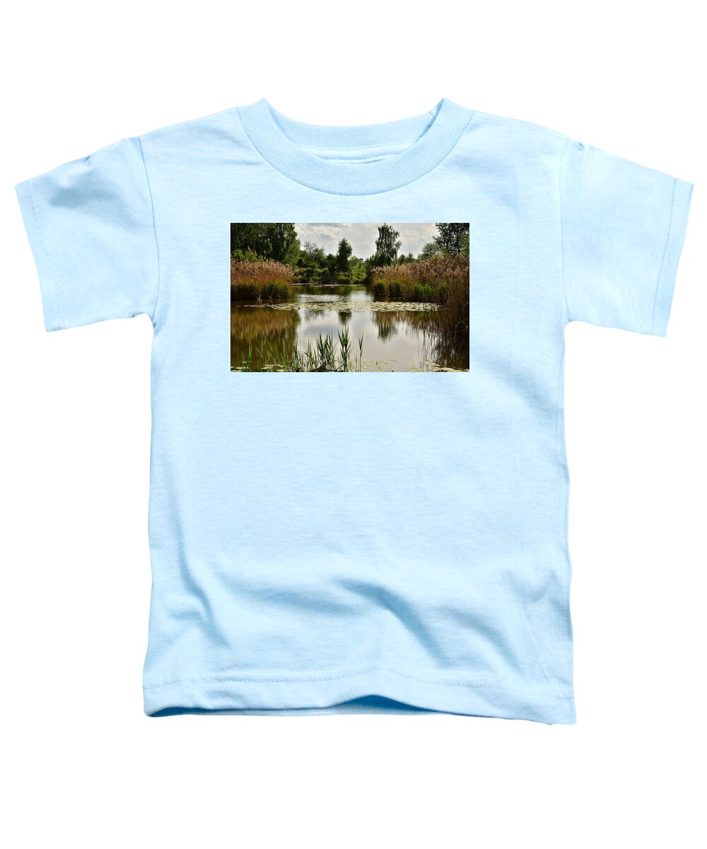 Landscape Toddler T-Shirt featuring the digital art Landscape #1 by Super Lovely