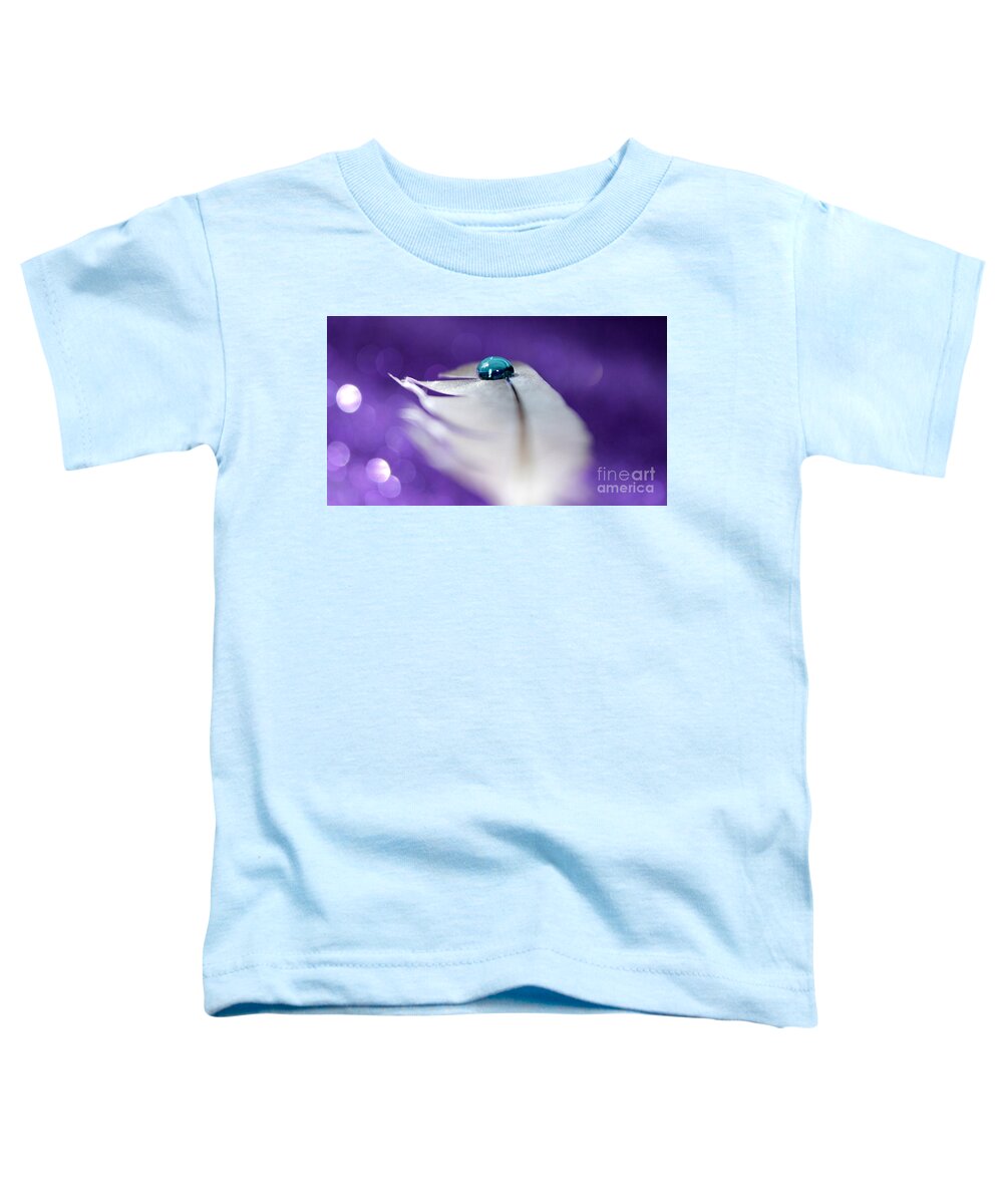 Feather Toddler T-Shirt featuring the photograph Magical Journey #1 by Krissy Katsimbras