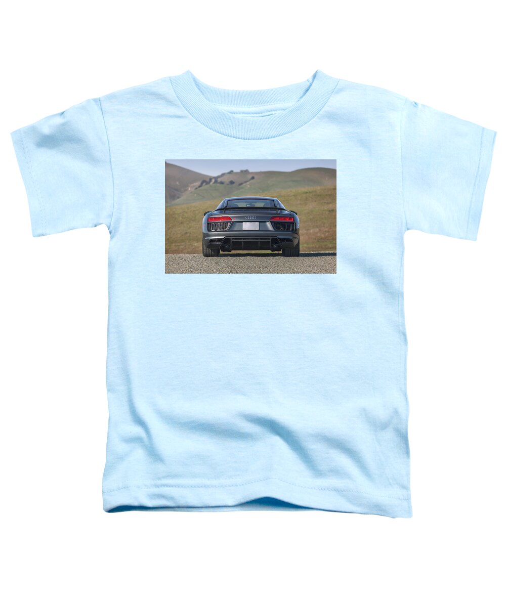 Audi Toddler T-Shirt featuring the photograph #Audi #R8 #V10Plus #Print #10 by ItzKirb Photography