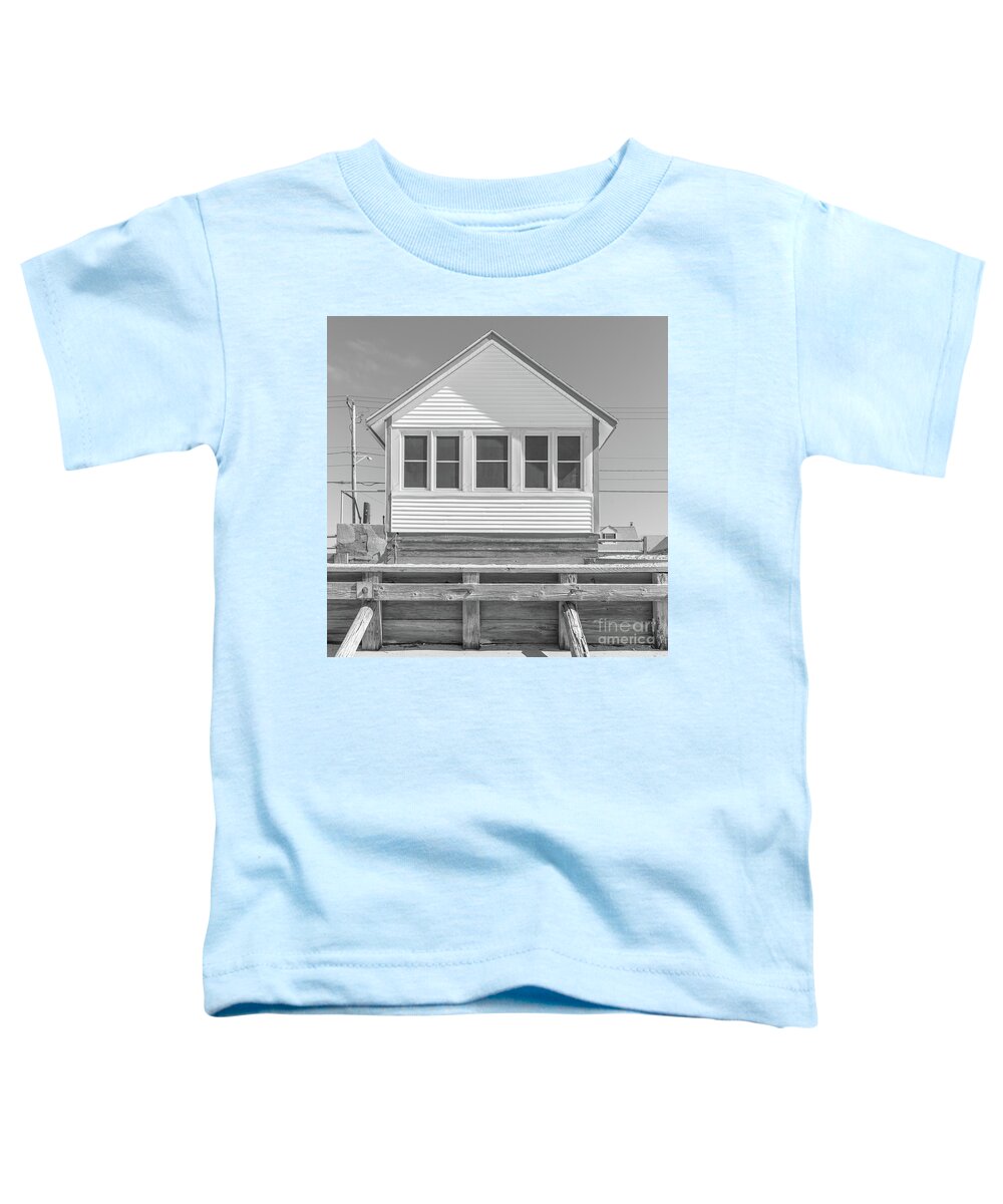 Cape Cod Toddler T-Shirt featuring the photograph 10 - CROCUS - Flower Cottages Series by Edward Fielding