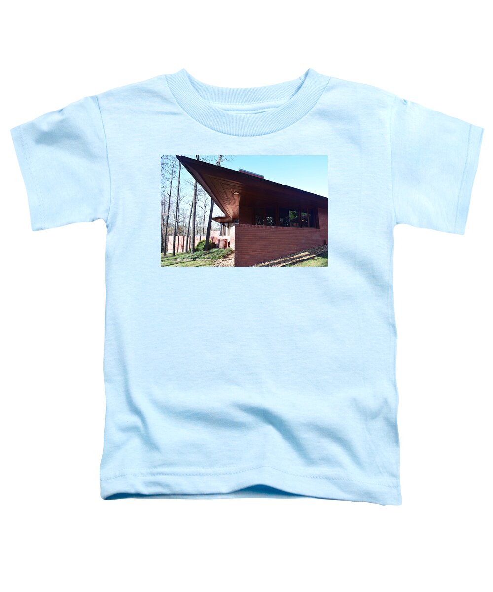 Frank Toddler T-Shirt featuring the photograph Kraus House #2 by Curtis Krusie