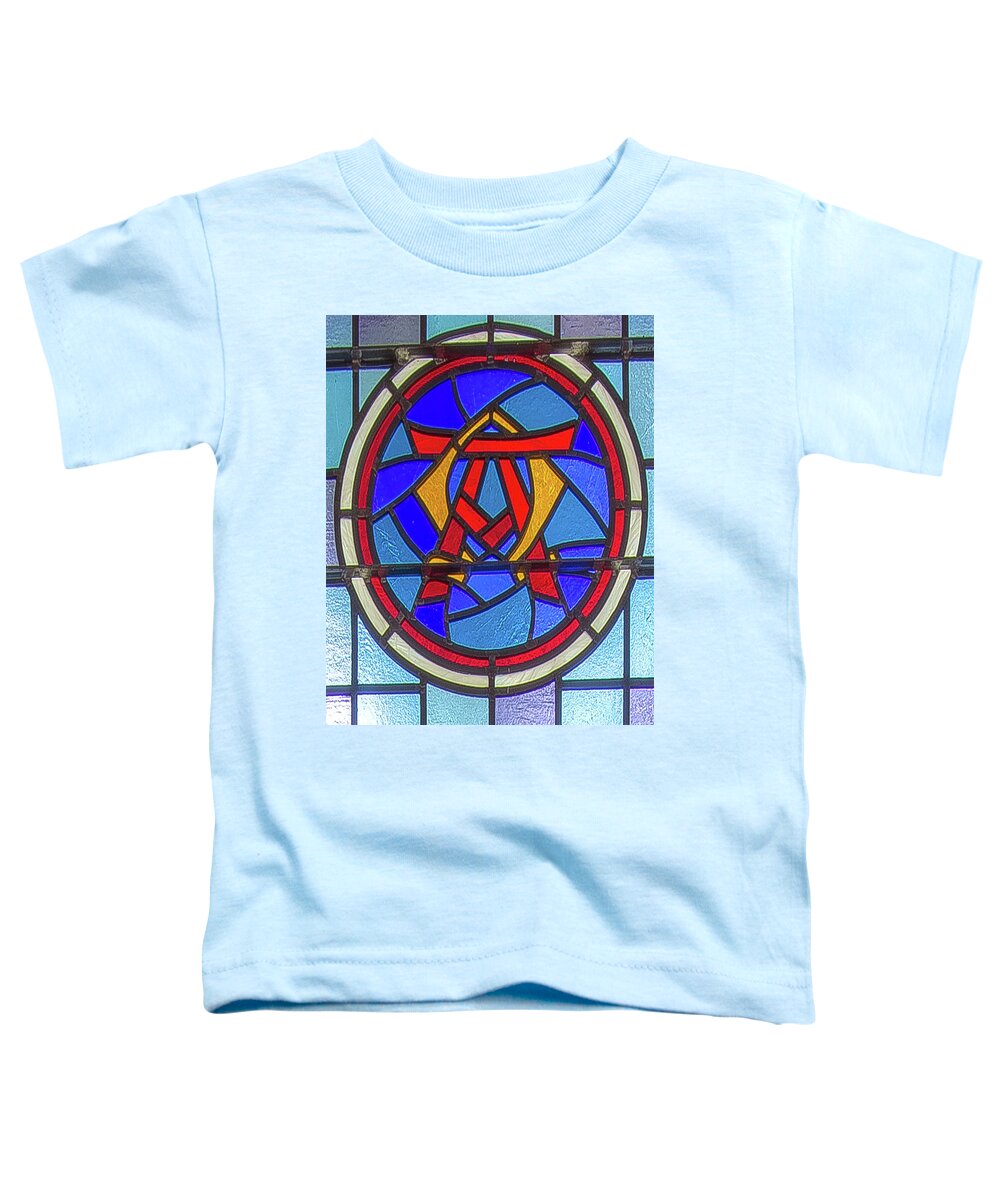 Saint Annes Toddler T-Shirt featuring the digital art Saint Anne's Windows #24 by Jim Proctor