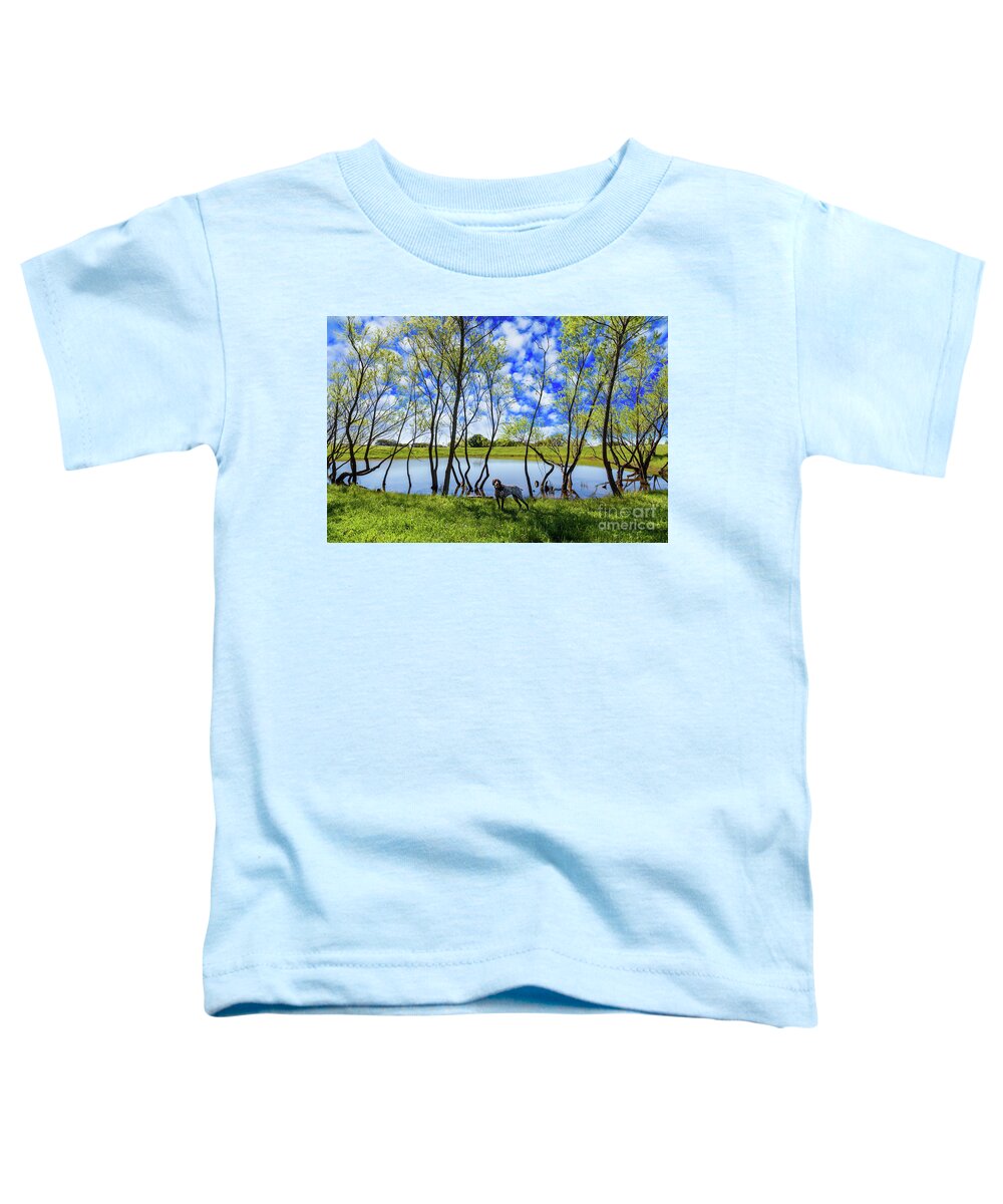 Austin Toddler T-Shirt featuring the photograph Texas Hill Country by Raul Rodriguez