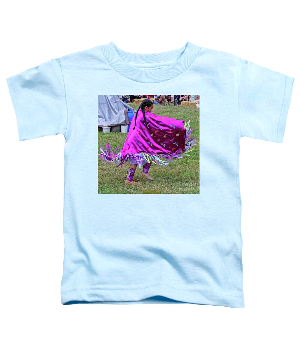 Walter Paul Bebirian Toddler T-Shirt featuring the digital art 7-28-2018c by Walter Paul Bebirian