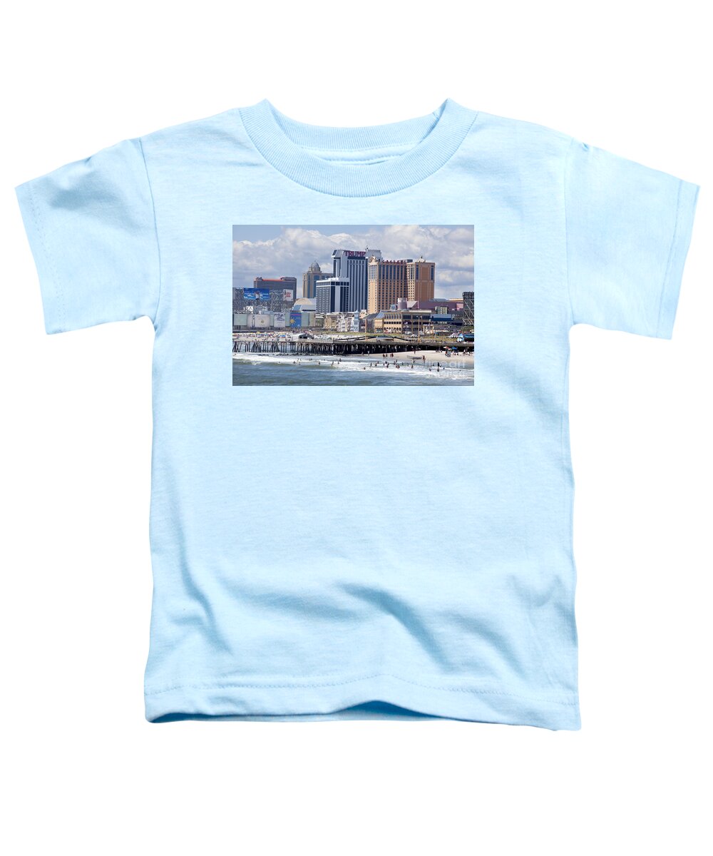 Atlantic City Toddler T-Shirt featuring the photograph Atlantic City New Jersey #8 by Anthony Totah