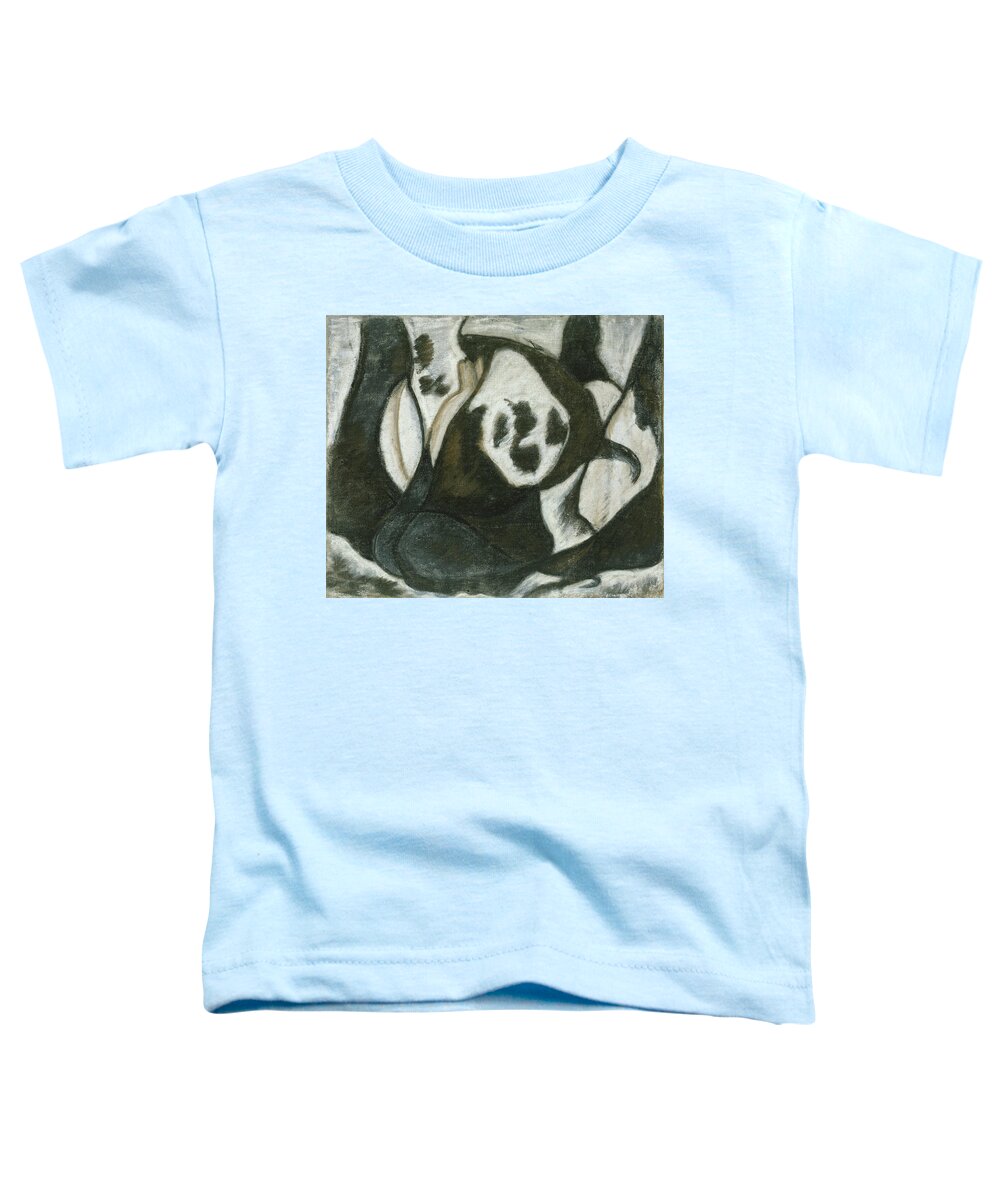 Arthur Garfield Dove Toddler T-Shirt featuring the painting Abstract by Arthur Garfield Dove