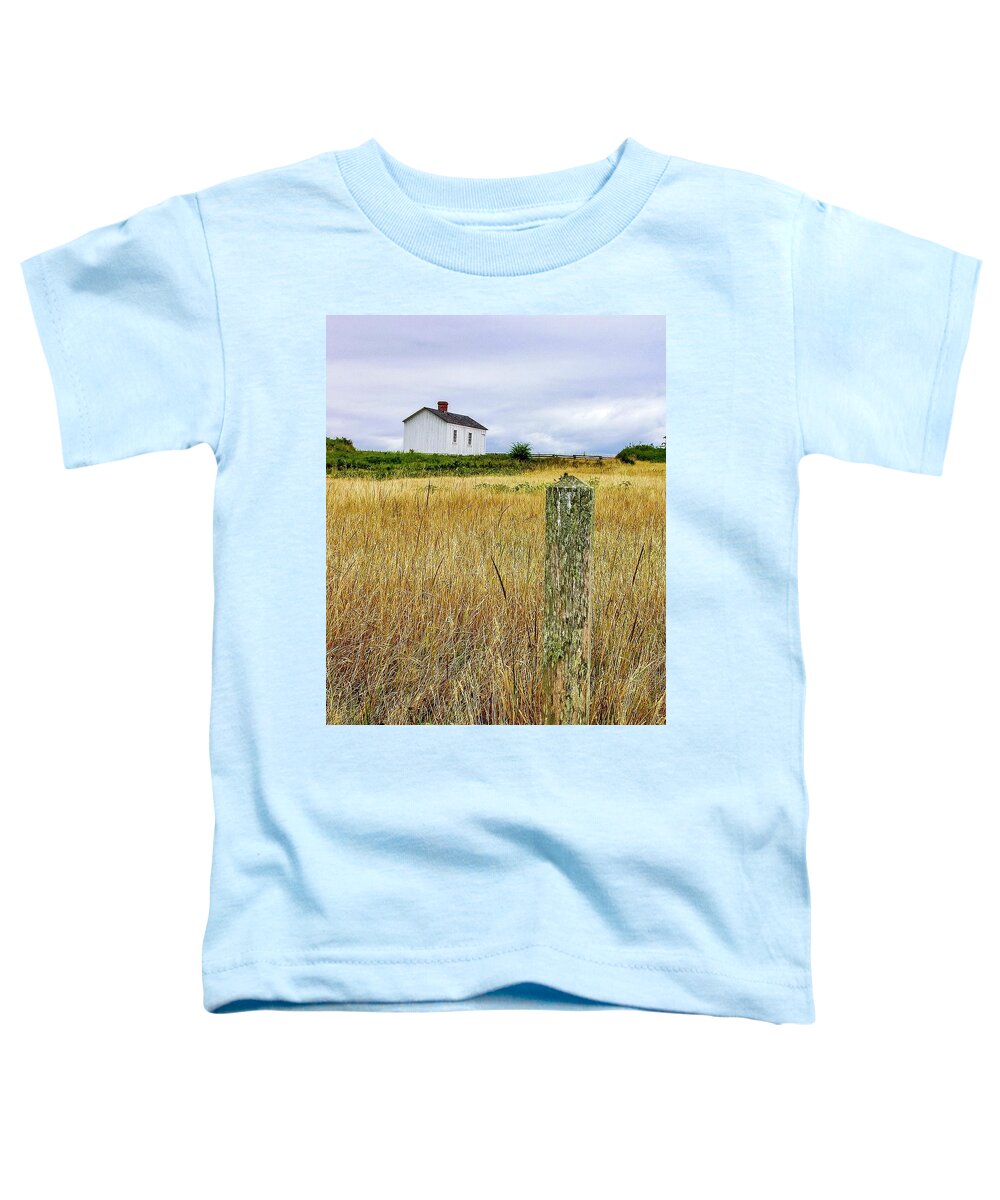 Peaceful Toddler T-Shirt featuring the photograph Alone by Shannon Kelly