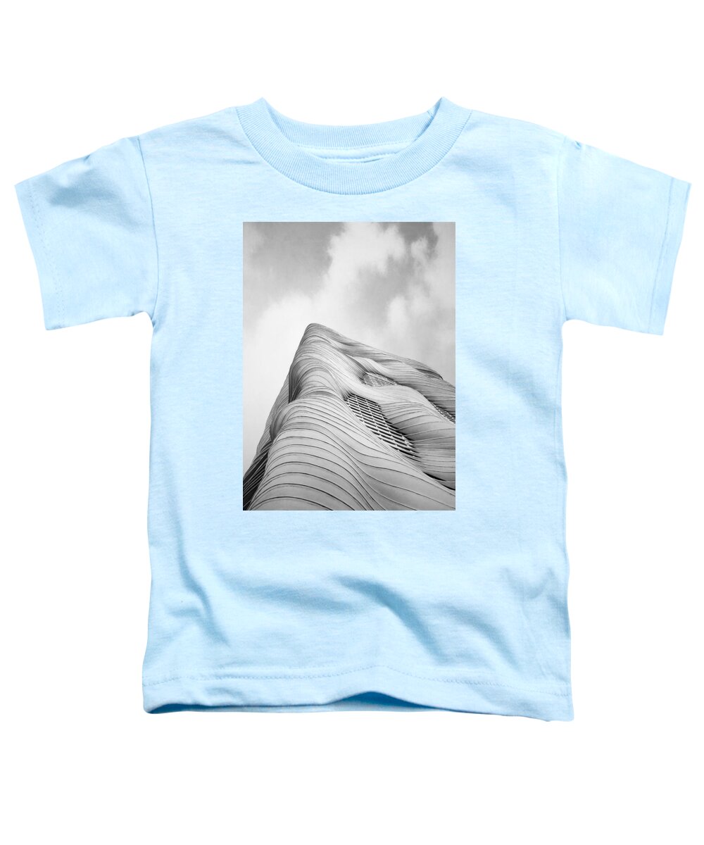 Architecture Toddler T-Shirt featuring the photograph Aqua Tower by Scott Norris