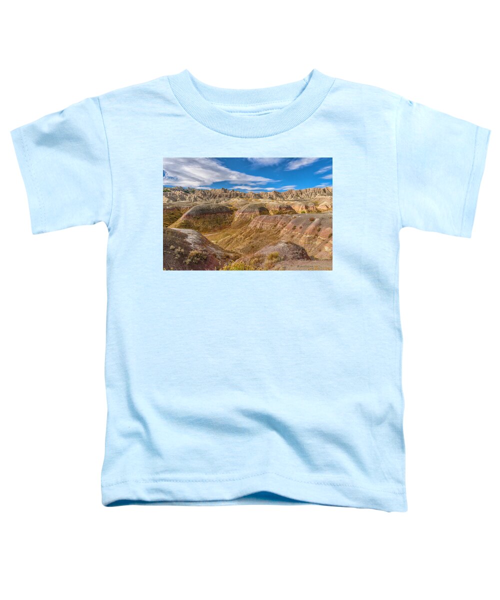  Toddler T-Shirt featuring the photograph Badlands South Dakota by Paul Vitko
