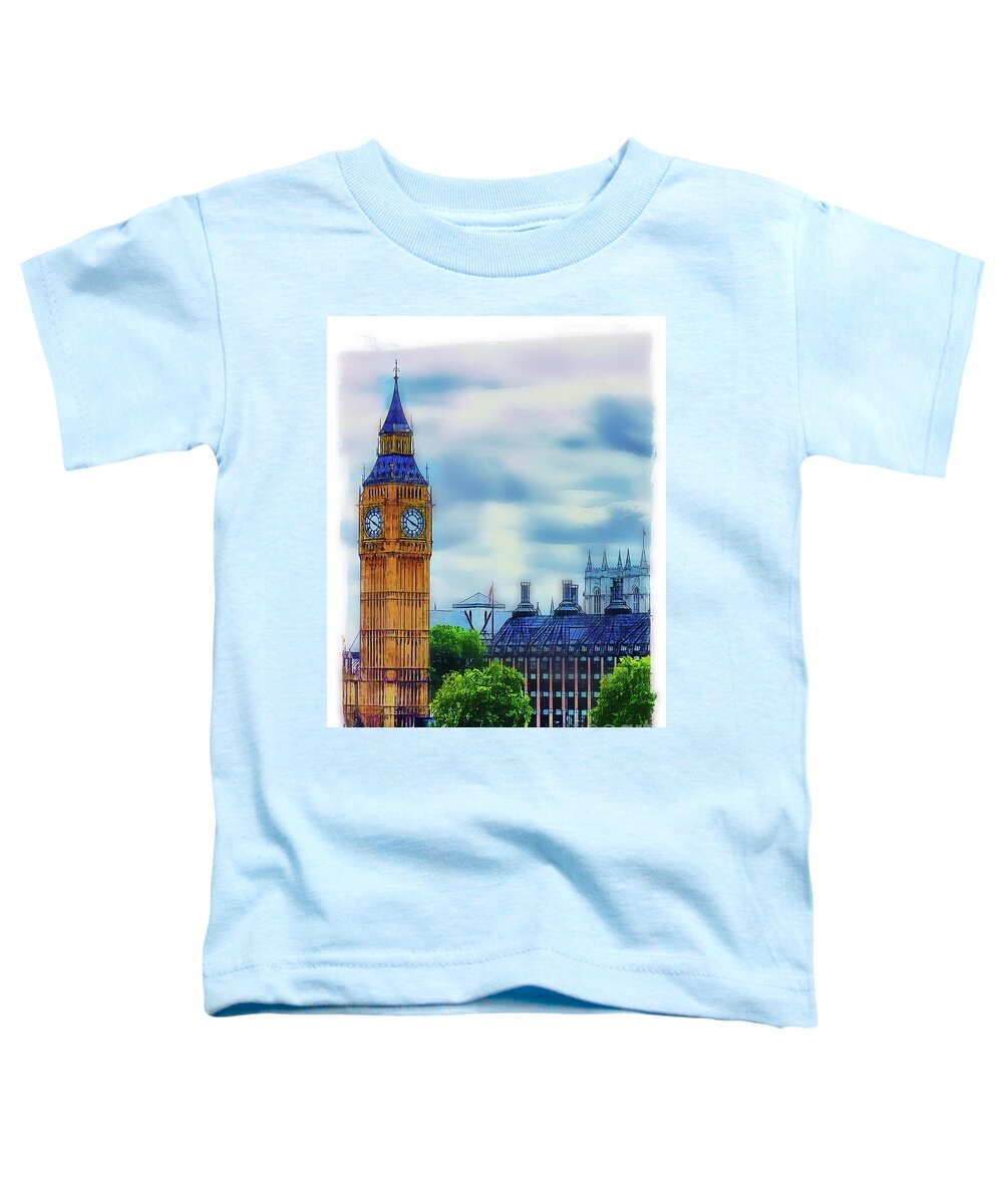 London Toddler T-Shirt featuring the photograph Big Ben by Judi Bagwell