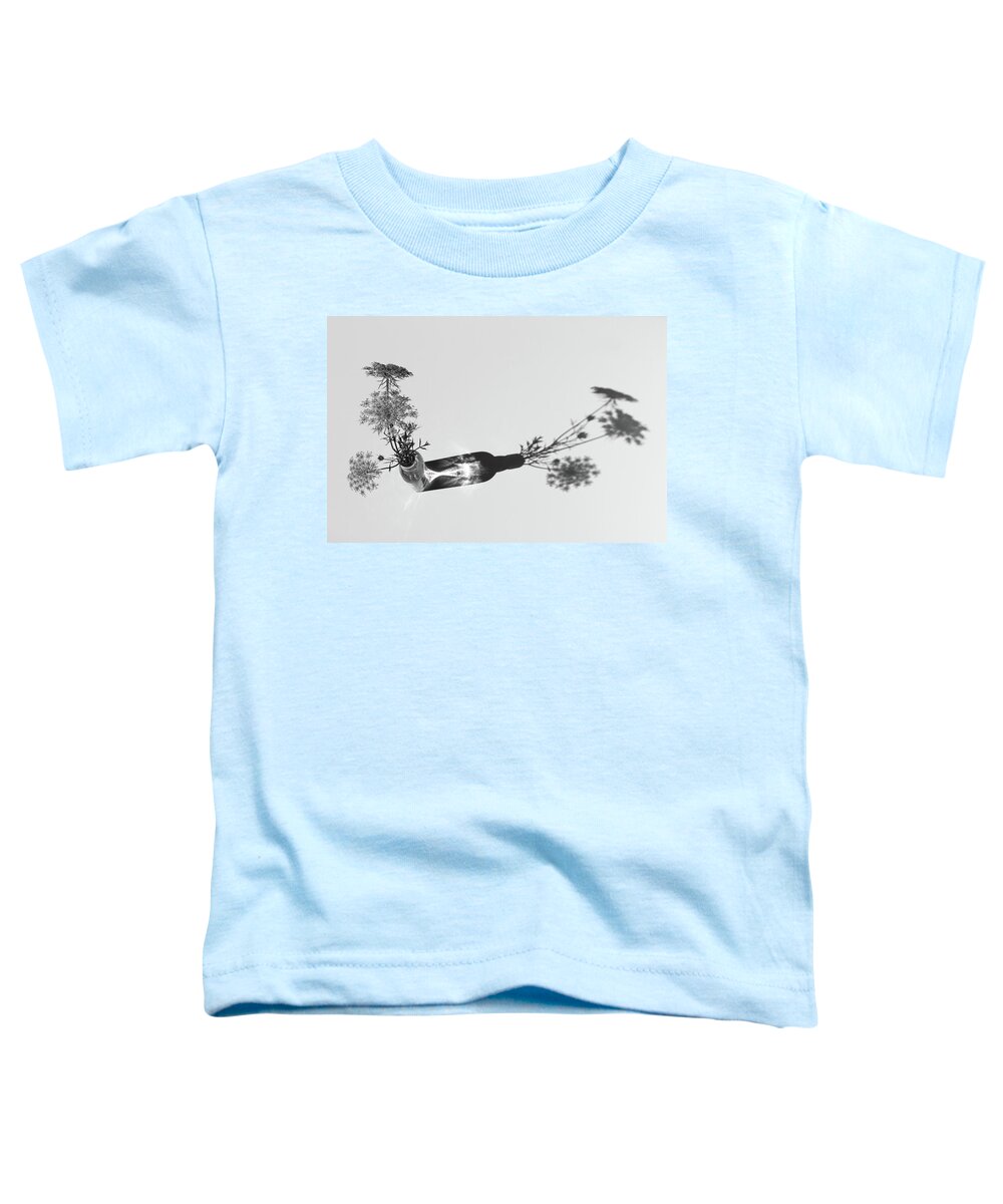 Queen Annes Lace Toddler T-Shirt featuring the photograph Breaking the Rules by Holly Ross