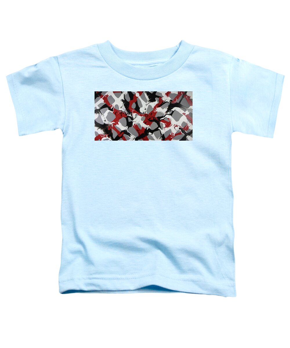Caliente Toddler T-Shirt featuring the painting Caliente by Madeleine Arnett