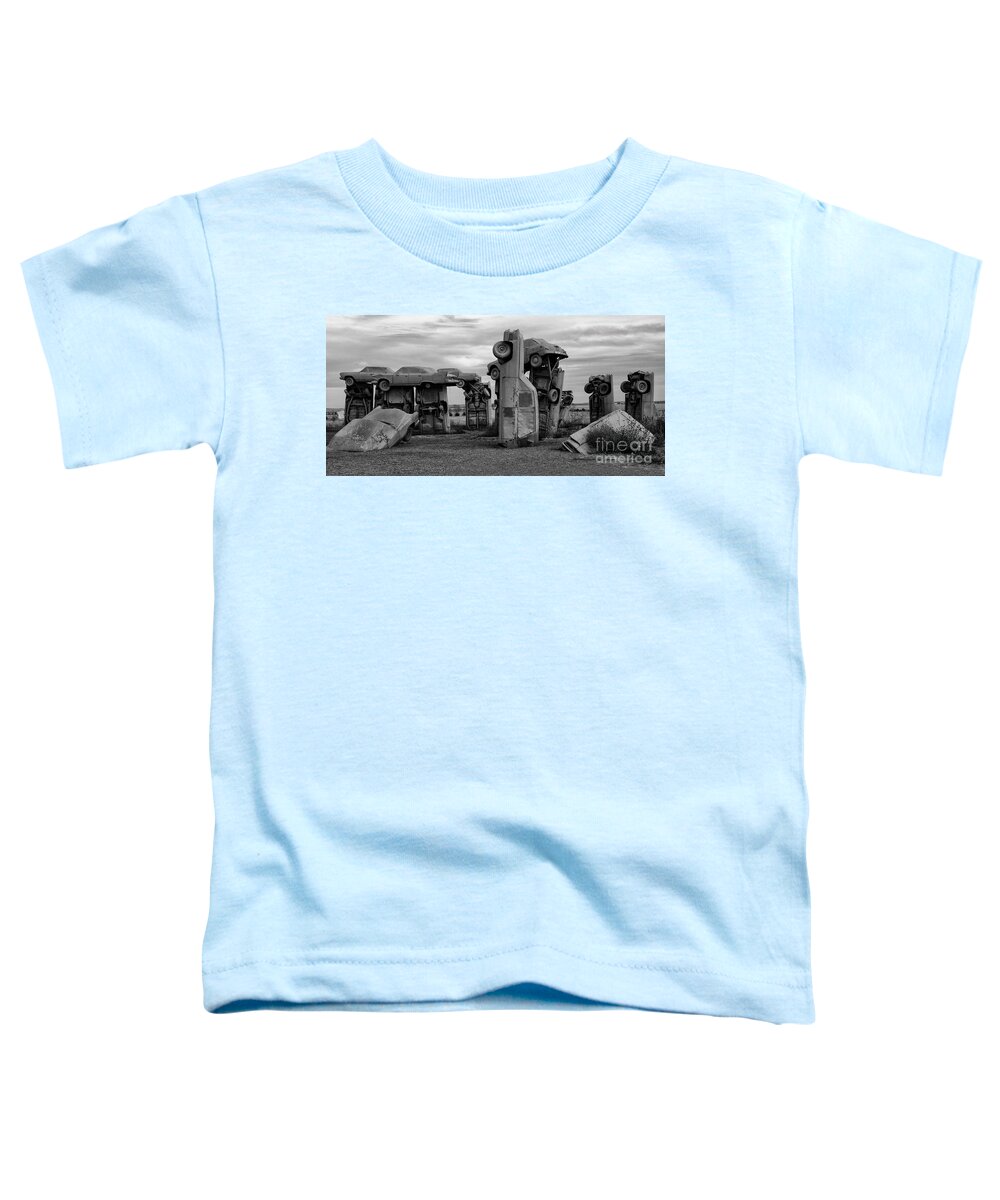 Carhenge Toddler T-Shirt featuring the photograph Carhenge Nebraska 17 by Bob Christopher