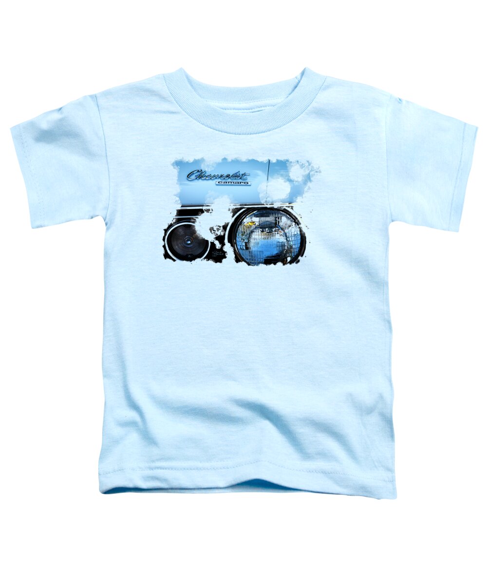 Classic Toddler T-Shirt featuring the photograph Chevrolet Camaro by David Millenheft