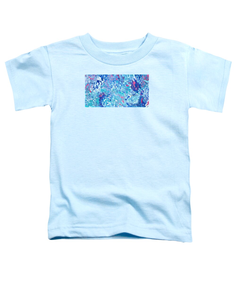 Cy Lantyca Toddler T-Shirt featuring the painting Cy Lantyca 24 by Cyryn Fyrcyd
