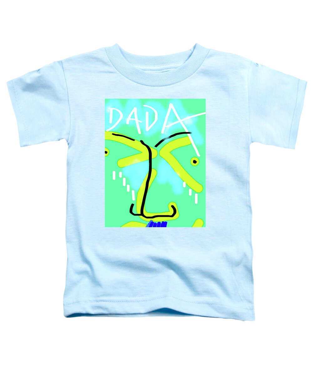 Dadaism Toddler T-Shirt featuring the drawing Dada Poster No 4 by Paul Sutcliffe