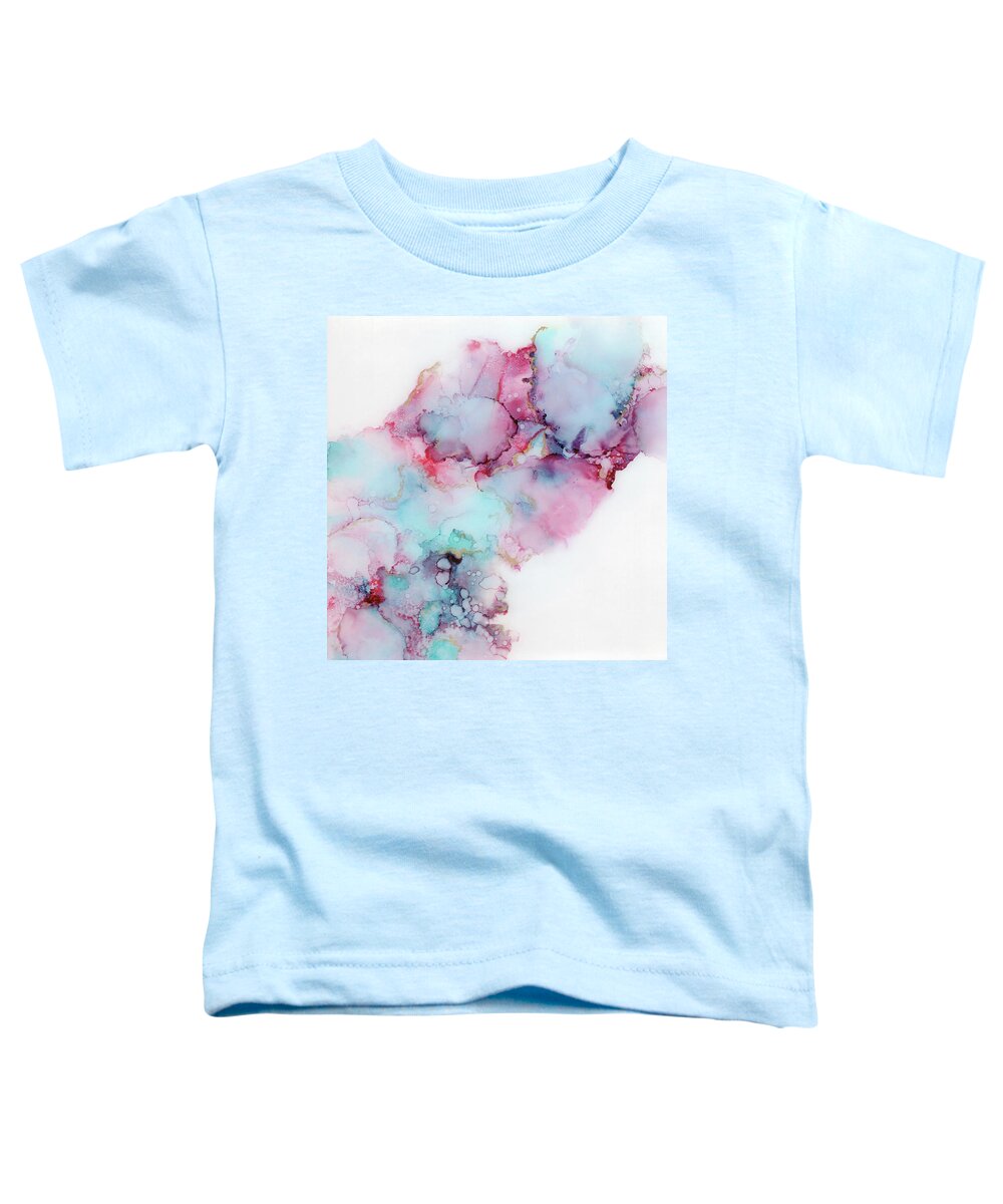 Ink Toddler T-Shirt featuring the painting Dust in the Wind by Joanne Grant