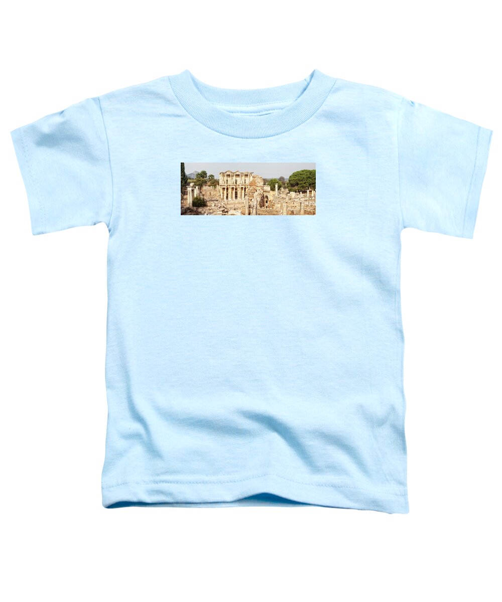 Turkey Toddler T-Shirt featuring the photograph Ephesus by HD Connelly