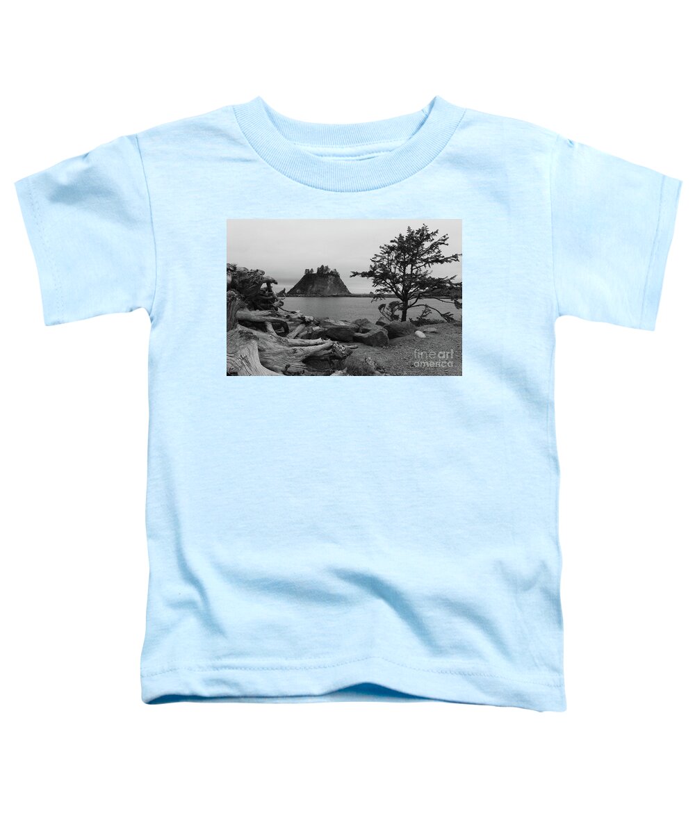 La Push Toddler T-Shirt featuring the photograph Evening At La Push Beach by Christiane Schulze Art And Photography