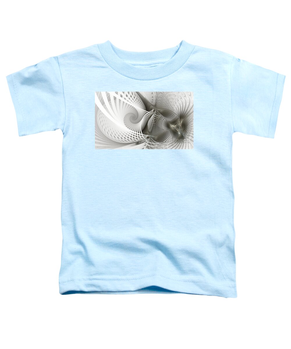 Fractal Toddler T-Shirt featuring the digital art Extensions by Karin Kuhlmann