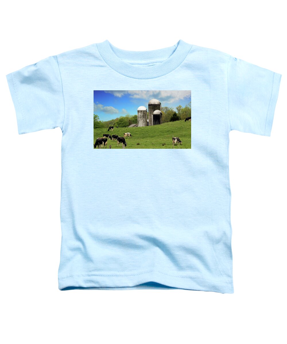 Farm Toddler T-Shirt featuring the photograph Farm Life by Sam Rino