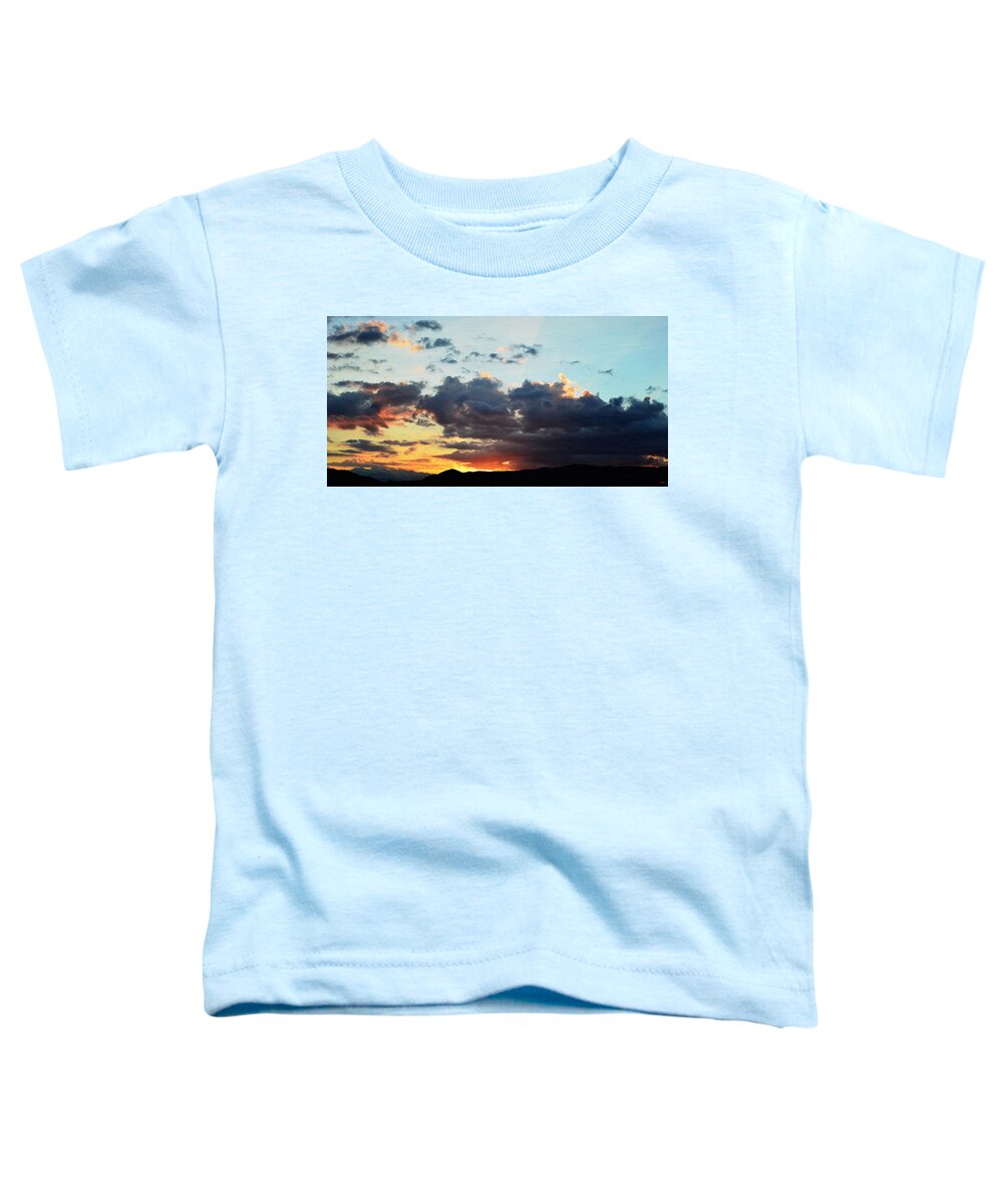 Skyscape Toddler T-Shirt featuring the photograph Fleeting Moments by Glenn McCarthy Art and Photography
