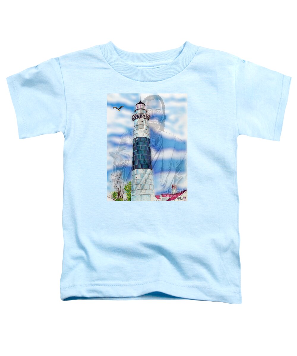 Freedom Toddler T-Shirt featuring the drawing Freedom by Bill Richards