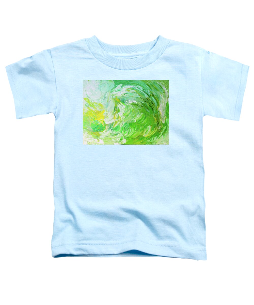 Fusionart Toddler T-Shirt featuring the painting Gust by Ralph White