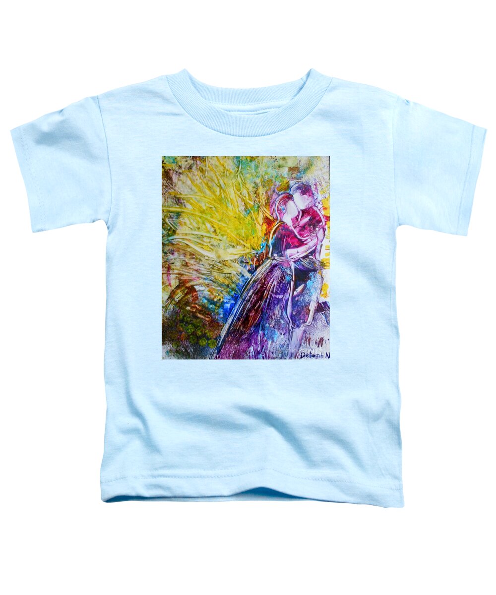 Faceless Toddler T-Shirt featuring the painting Homecoming II by Deborah Nell