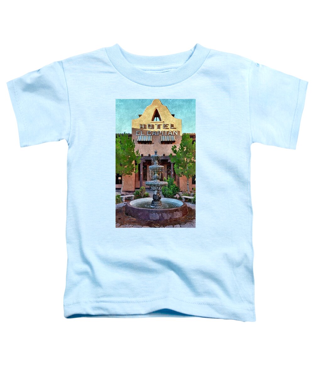 Hotel Toddler T-Shirt featuring the photograph Hotel El Capitan by Bill Hamilton