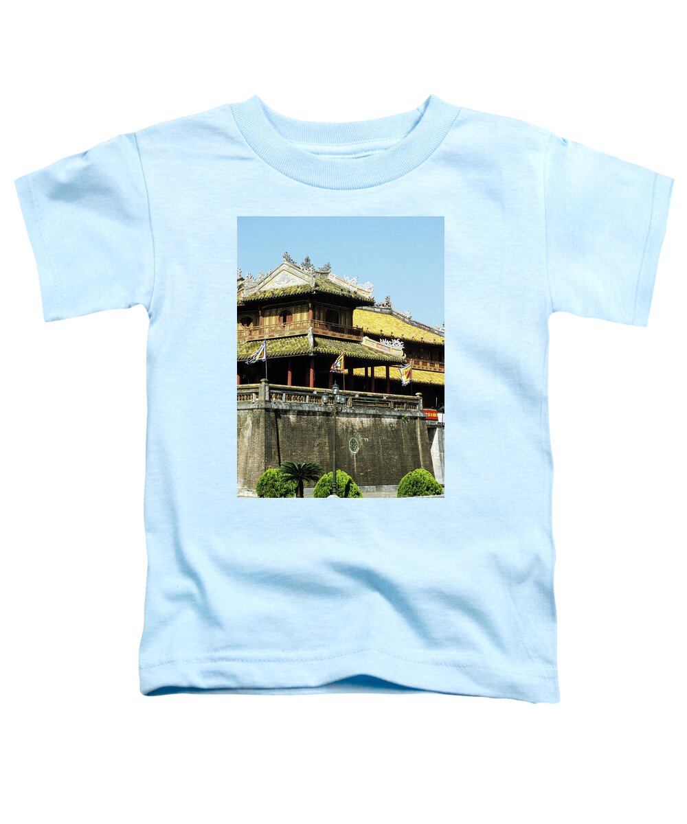 Vietnam Toddler T-Shirt featuring the photograph Hue Imperial Citadel 02 by Rick Piper Photography