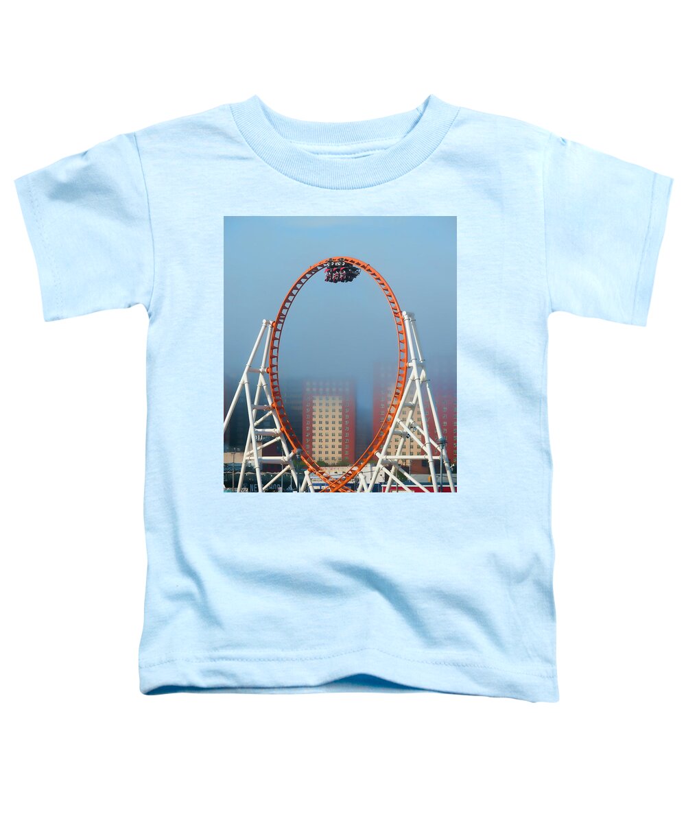 Coney Island Toddler T-Shirt featuring the photograph In the Loop by S Paul Sahm