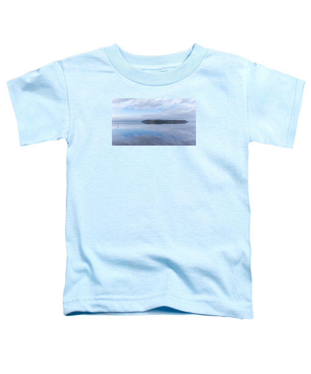 Inishmakill Toddler T-Shirt featuring the photograph Inishmakill, Lower Lough Erne by Nigel R Bell