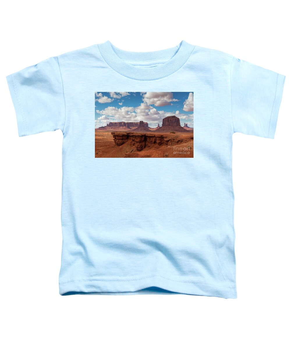Monument Valley Toddler T-Shirt featuring the photograph John Ford's Point by Mimi Ditchie