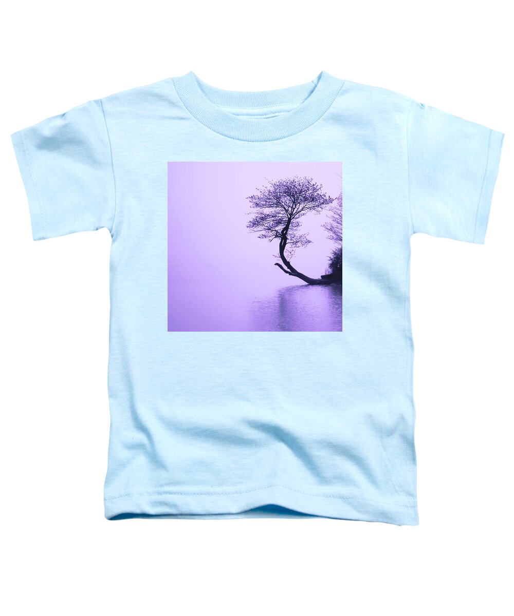 Tree Toddler T-Shirt featuring the photograph Lake Nymph by Jeff Cooper
