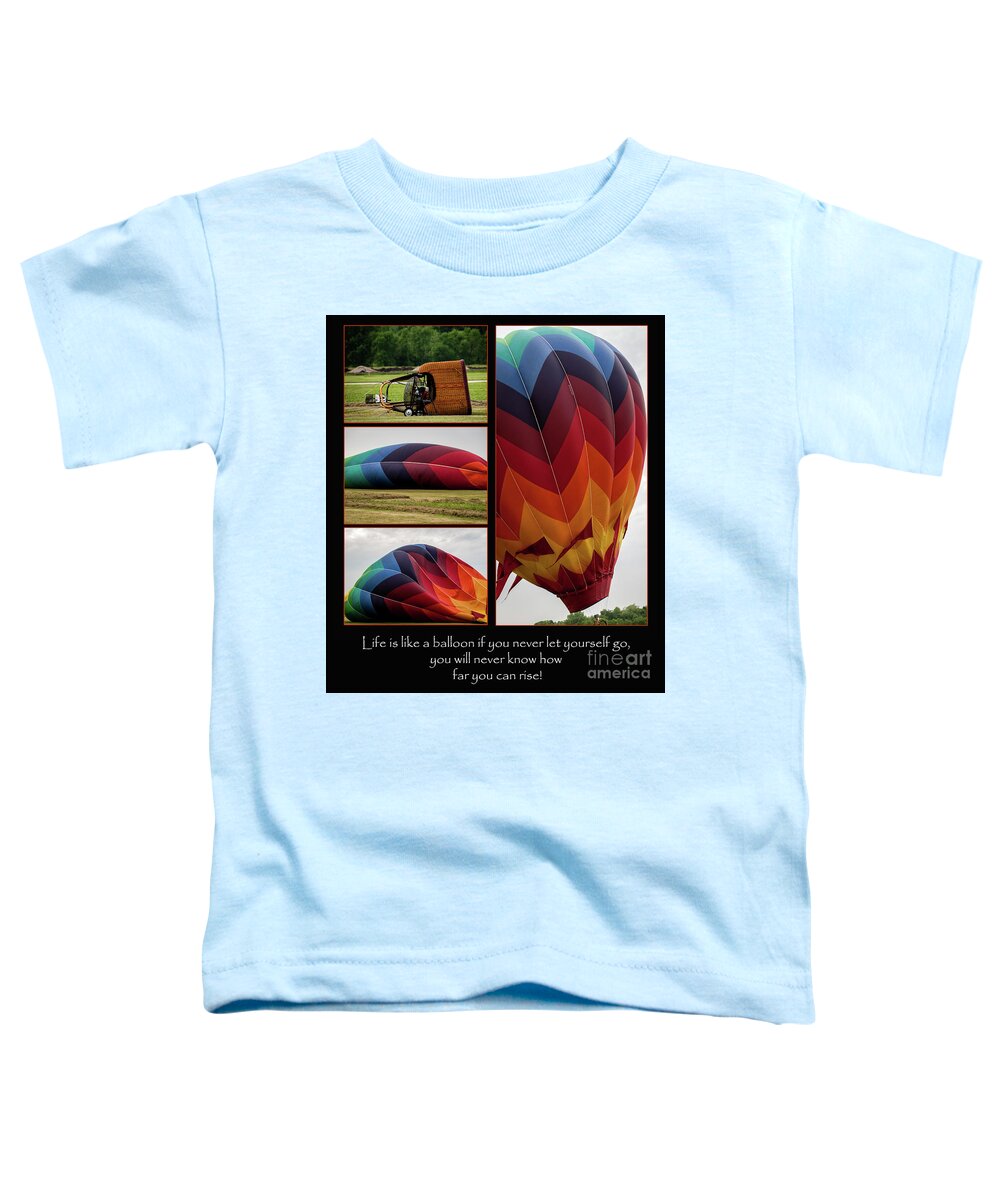 Free Toddler T-Shirt featuring the photograph Life is like a Balloon by Deborah Klubertanz