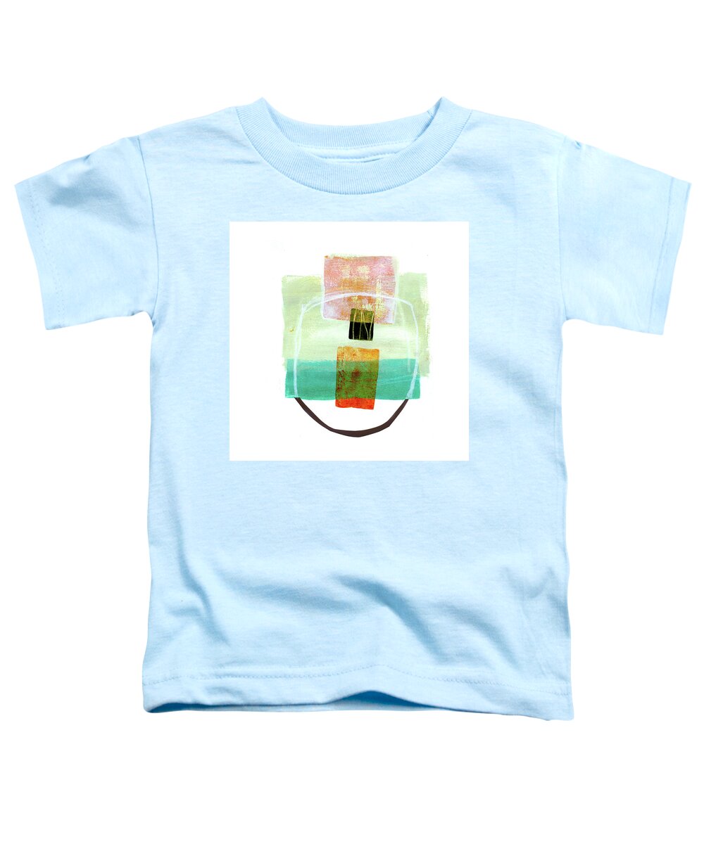Jane Davies Toddler T-Shirt featuring the painting Loose Ends #8 by Jane Davies