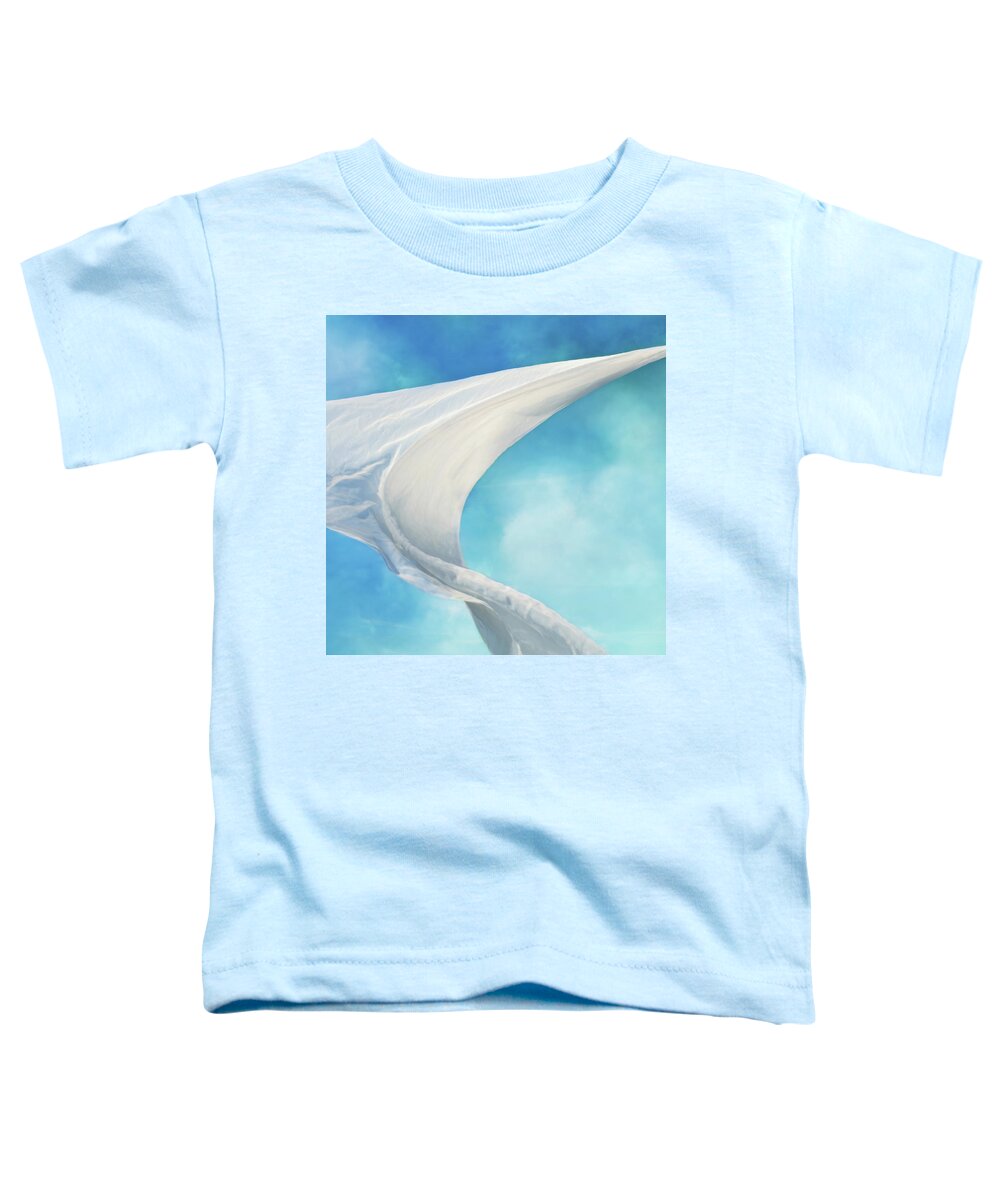 Sailing Toddler T-Shirt featuring the photograph Mainsail by Laura Fasulo
