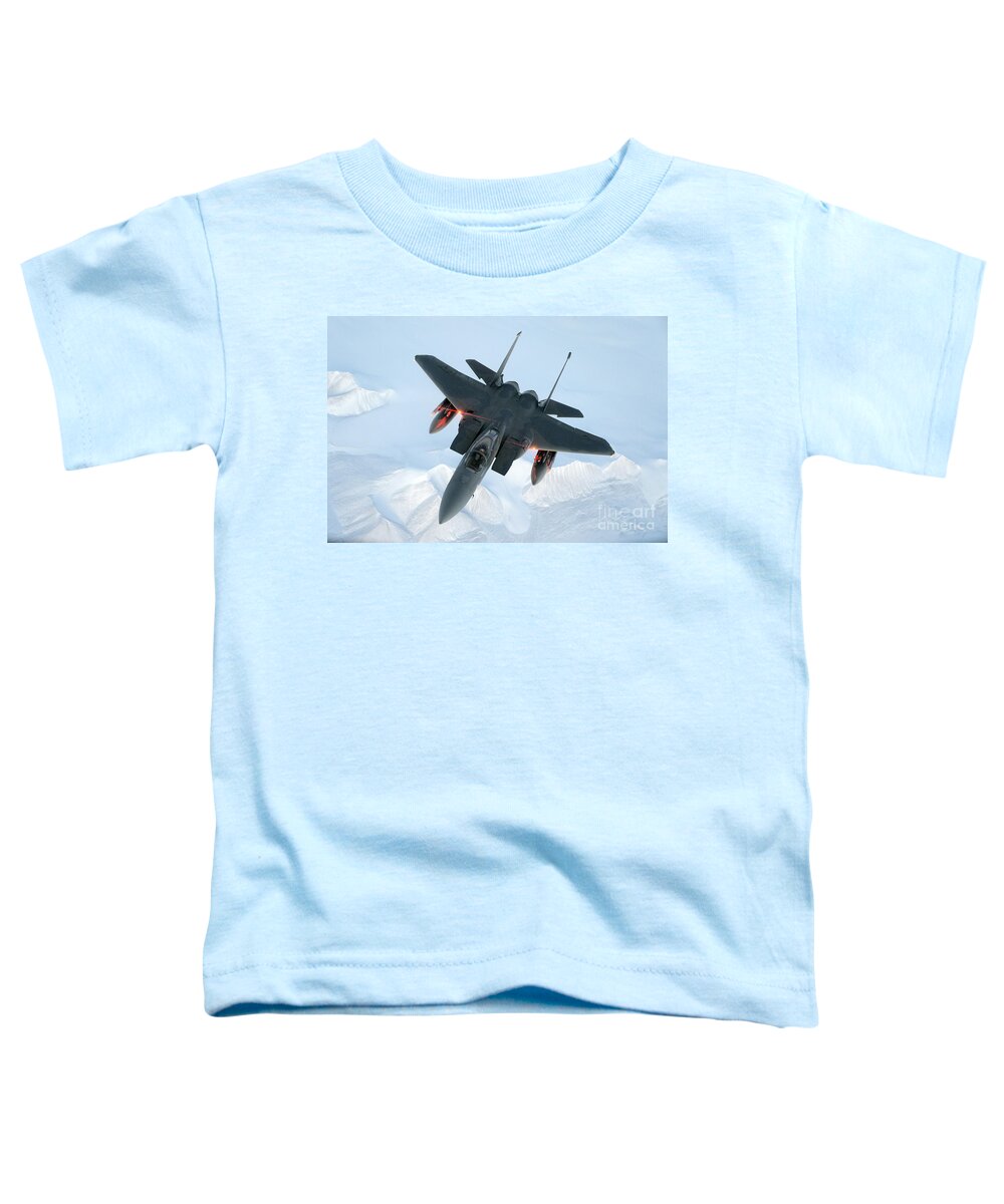 Science Toddler T-Shirt featuring the photograph Mcdonnell Douglas F-15 Eagle, 2015 by Science Source