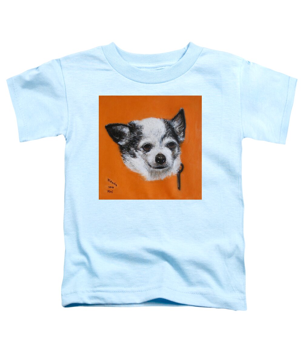 Realism Toddler T-Shirt featuring the painting Mimi by Donelli DiMaria