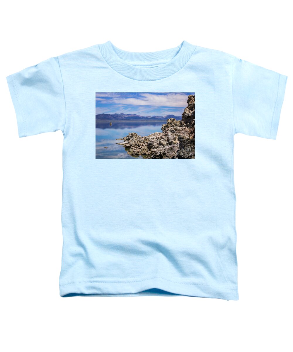  Toddler T-Shirt featuring the photograph Mono Lake by Anthony Michael Bonafede