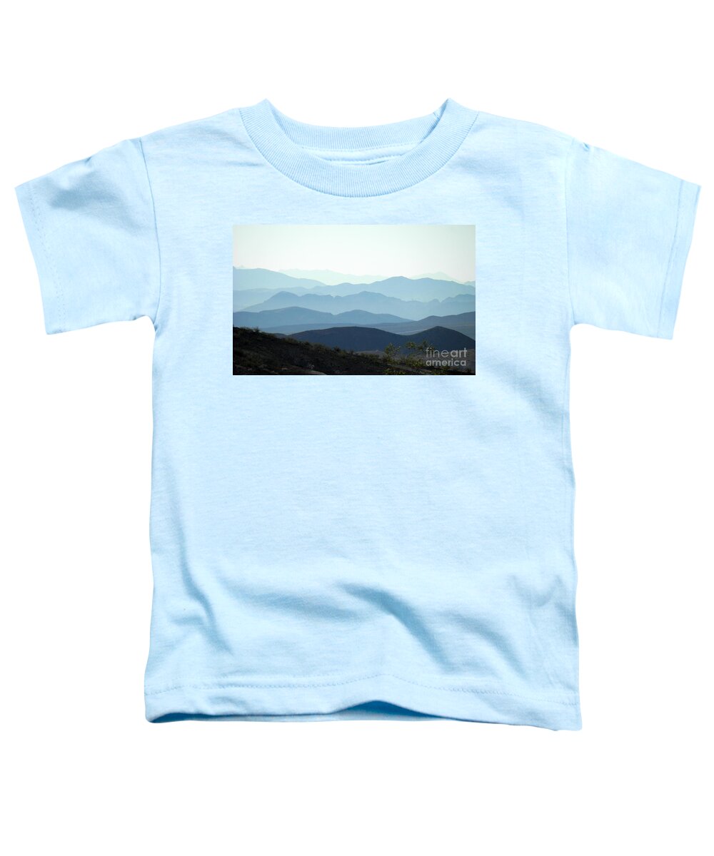 Morning Sky Toddler T-Shirt featuring the photograph Morning haze by Barbara Leigh Art