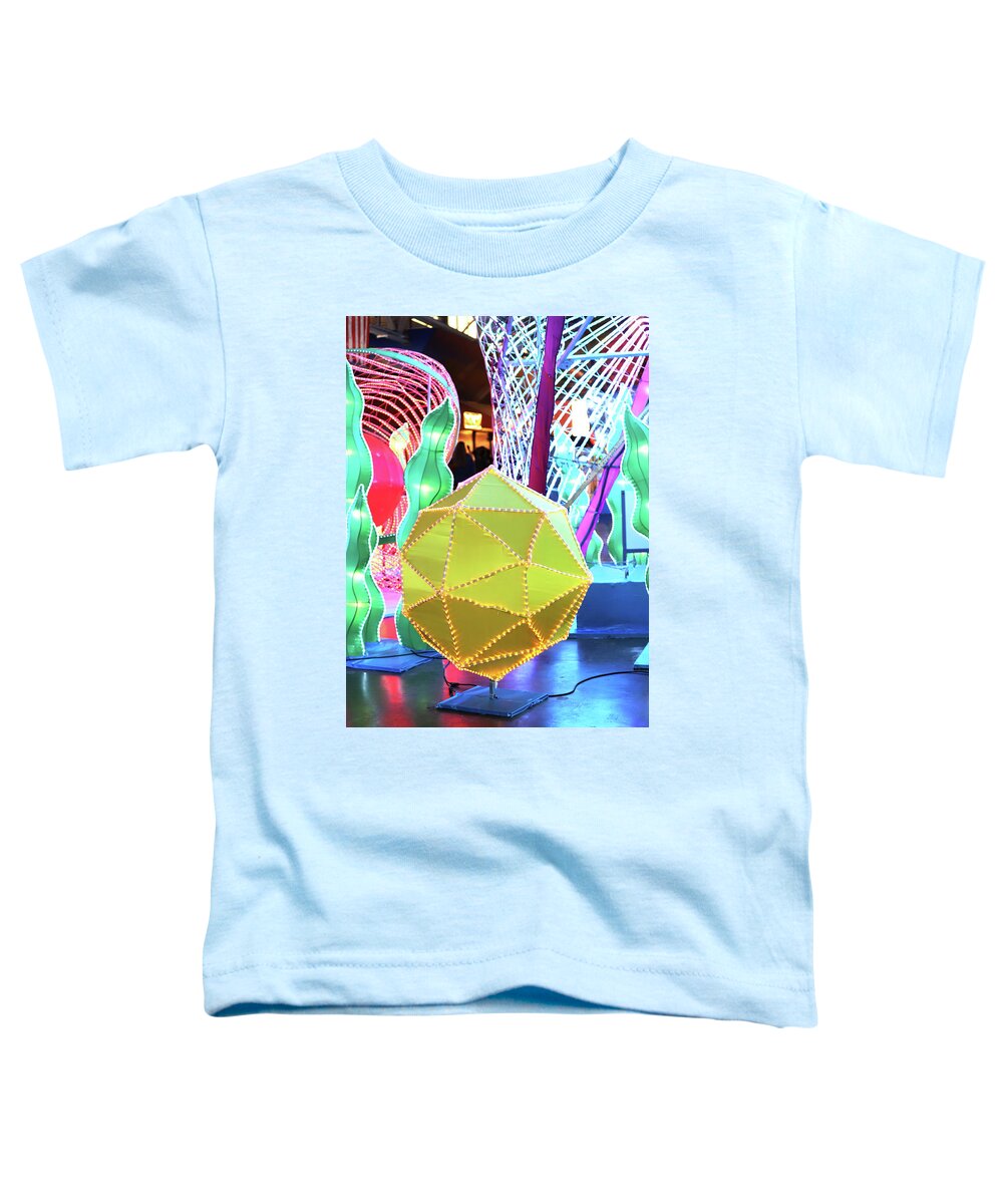 New York State Chinese Lantern Festival Toddler T-Shirt featuring the photograph New York State Chinese Lantern Festival 32 by David Stasiak