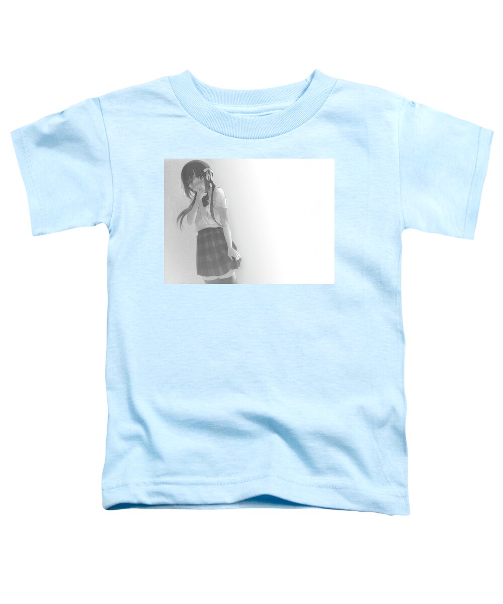 No-rin Toddler T-Shirt featuring the digital art No-Rin by Maye Loeser