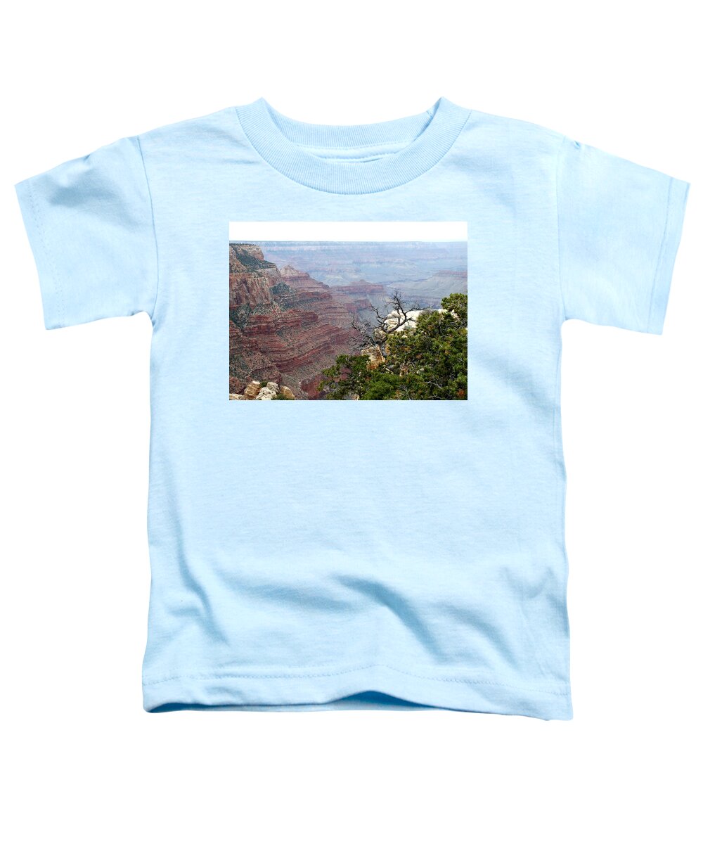 Grand Canyon Toddler T-Shirt featuring the photograph North Rim Grand Canyon by Charlotte Schafer