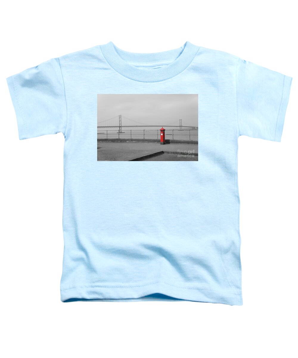 South Queensferry Embankment Toddler T-Shirt featuring the photograph Nostalgia IV by Elena Perelman