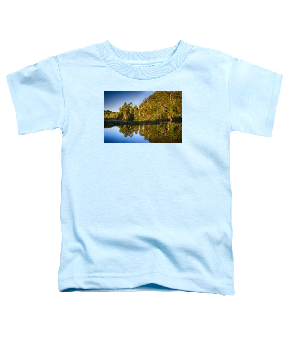  Toddler T-Shirt featuring the photograph Paint River by Dan Hefle