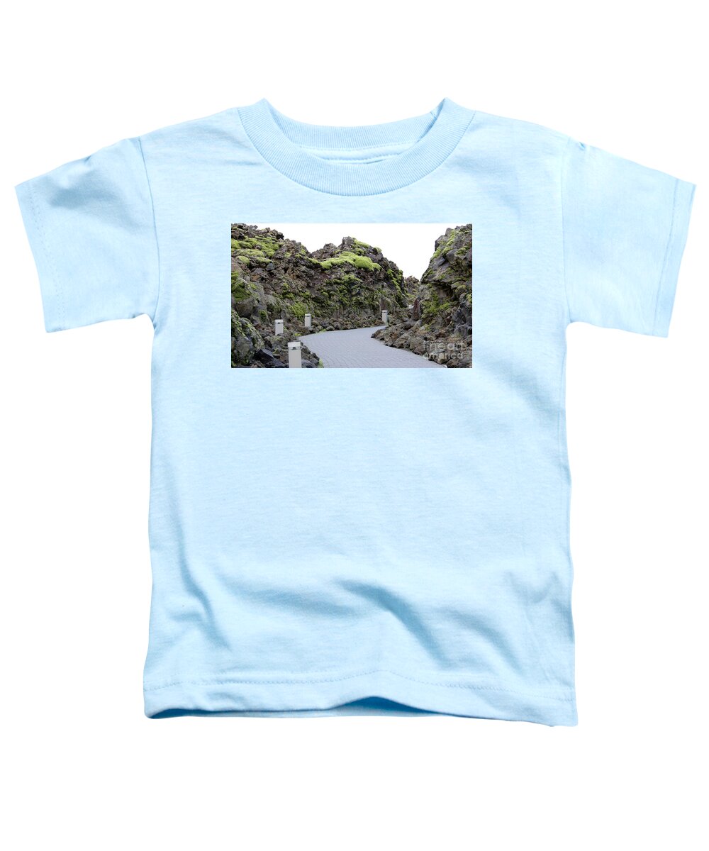 Blue Lagoon Toddler T-Shirt featuring the photograph Path to the Blue Lagoon 6188 by Jack Schultz