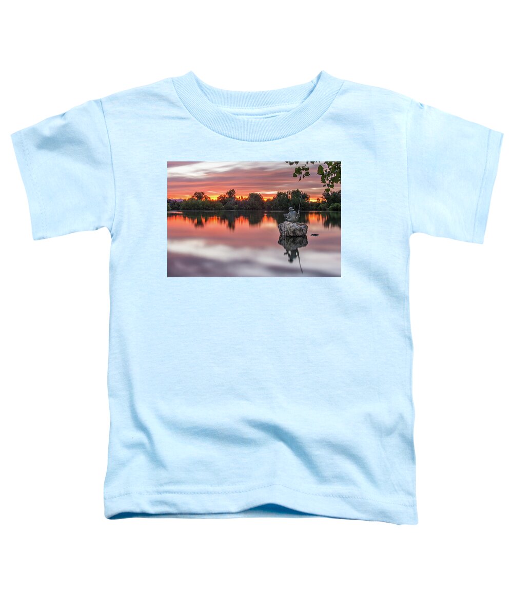 Fine Art Photography Toddler T-Shirt featuring the photograph Perfect Day by John Strong